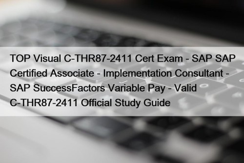 TOP Visual C-THR87-2411 Cert Exam - SAP SAP ...